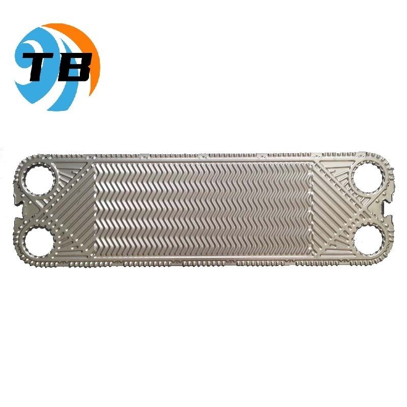 Button Plate Connection APV heat exchanger plate Chevron Pattern Stainless Steel engineered for long service life and heat transfer